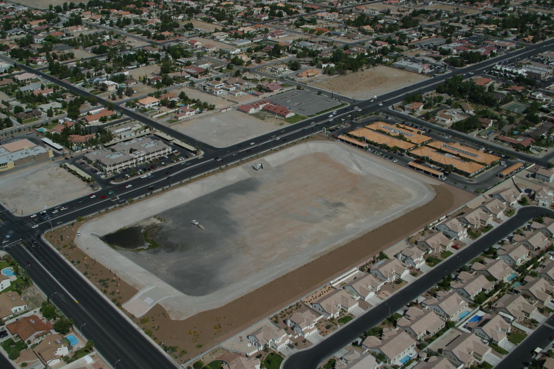 Desert Inn Detention Basin 2003